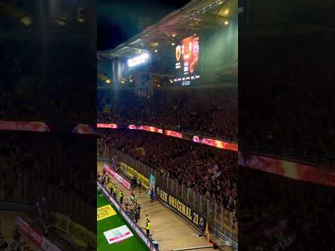 AEK - ADERLECHT 💛 2 - 0 🖤 #aekathens #aekfc #opaparena #conference #ultras #aek #football #derby