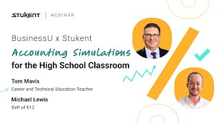 Accounting Simulations for the HS Classroom | BusinessU x Stukent
