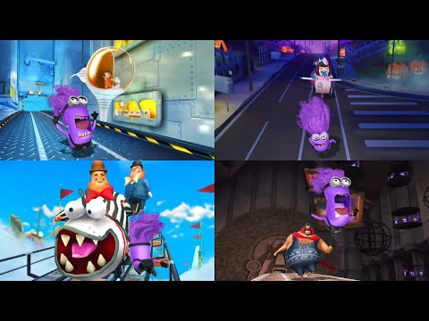 Minion Rush - Evil Minion vs All Bosses (Vector, Meena, Villaintriloquist, El Macho)