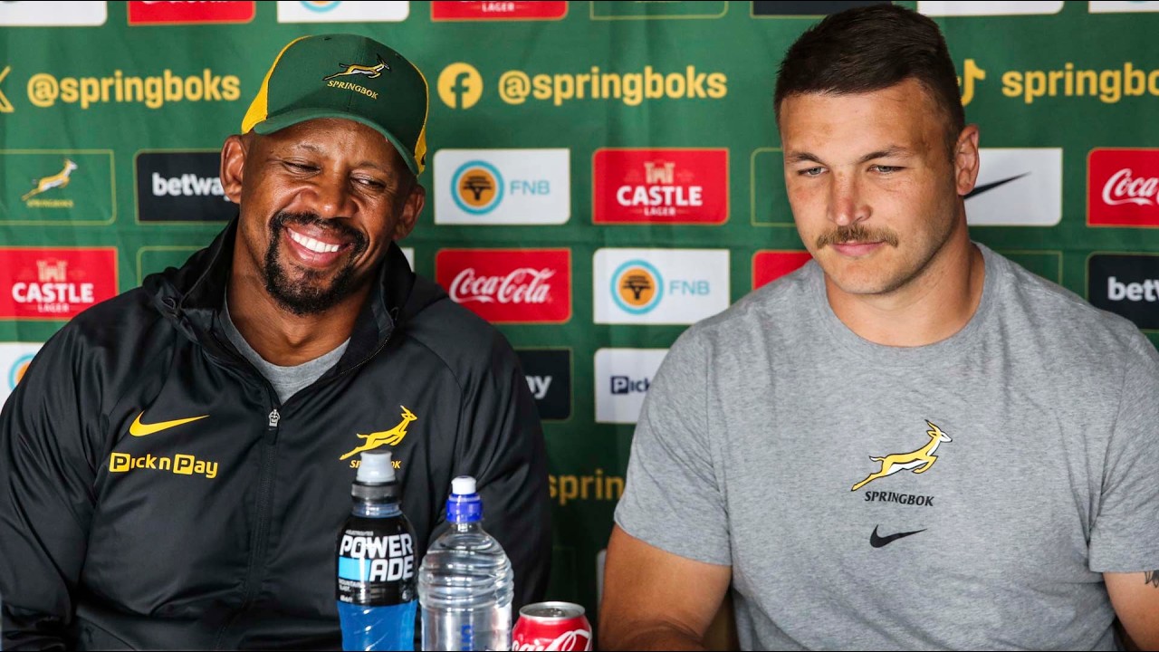 Mzwandile Stick and Andre Esterhuizen | Springbok Press Conference | 26 September 2026