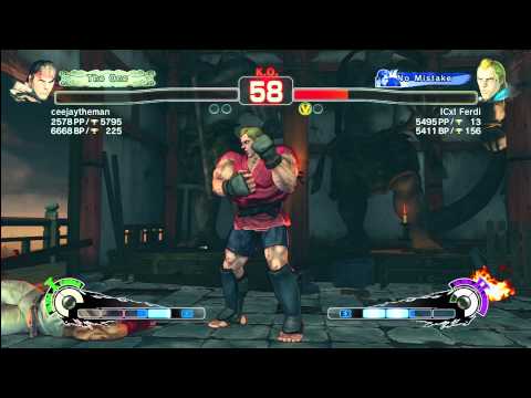 SSF4 AE [Ryu] ceejaytheman vs ICxI Ferdi [Abel]