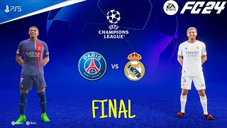 FC 24 - PSG Vs Real Madrid - UEFA Champions League Final 23/24 | PS5™ [4K60]