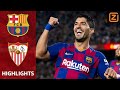 SUAREZ MET GEWELDIGE OMHAAL ?⚡️ | Barcelona vs Sevilla | La Liga 2019/20 | Samenvatting