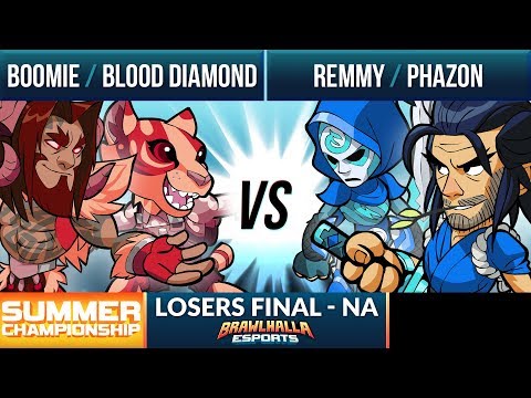 Boomie & Blood Diamond vs Phazon & Remmy - Losers Final - Summer Championship 2019 2v2 NA