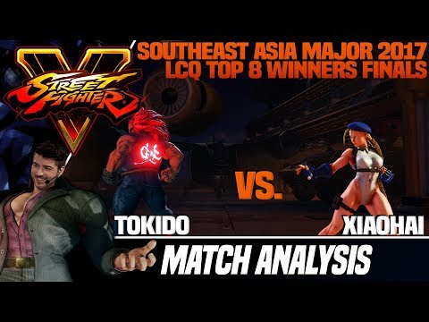 SFV Match Analysis: SEAM LCQ 2017 Winners Finals - Tokido vs. Xiaohai