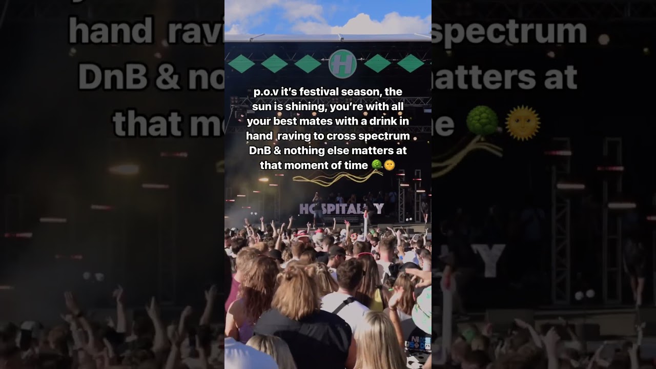 The festival season countdown 👀🎉☀️ #drumandbass #festival #shorts