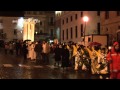 la processione del Cristo morto all'Aquila 2013