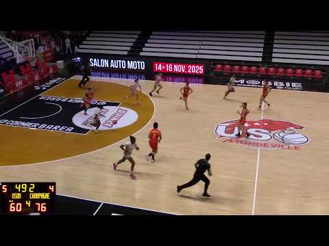 USO MONDEVILLE BASKE vs bouaye nantes Girls' Club Basketball