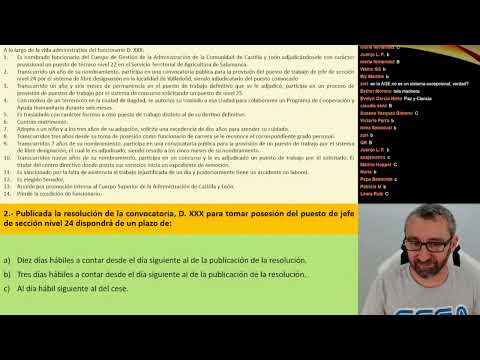 16.- Supuesto práctico Personal C1 Castilla y Leon 2020 - Promoción interna