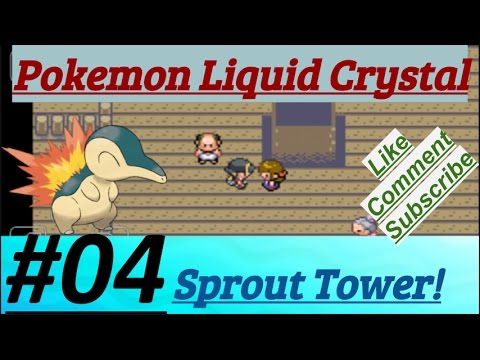 Pokemon Liquid Crystal Episode 04 Route 31, Reached Violet City, OMG! Ghost Pokemon At Sprout Tower