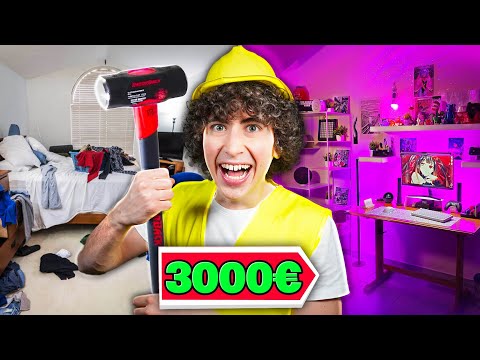 Costruisco la NUOVA GAMING ROOM DEI MIEI SOGNI da 3000€!