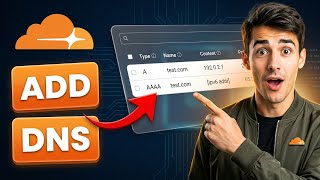 How to add DNS records on Cloudflare (Easiest Way)(2026 Guide)