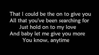 Anytime (lyrics) - Kelly Clarkson