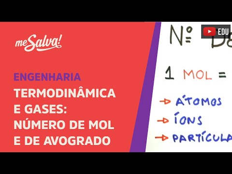 Me Salva! CDG02 - Número de Mol e de Avogadro - Termodinâmica e Gases