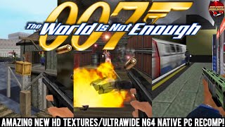 You Need To Play This New World Is Not Enough Recomp #theworldisnotenough #remasteredgames #fangame