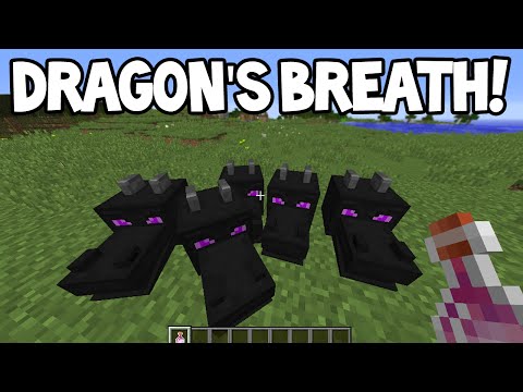 Minecraft 1.9 Snapshot! - DRAGON'S BREATH Potion! + Lingering Potions!
