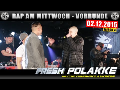 RAP AM MITTWOCH BERLIN: 02.12.15 BattleMania Vorrunde feat. FRESH POLAKKE uvm. (2/4) GERMAN BATTLE