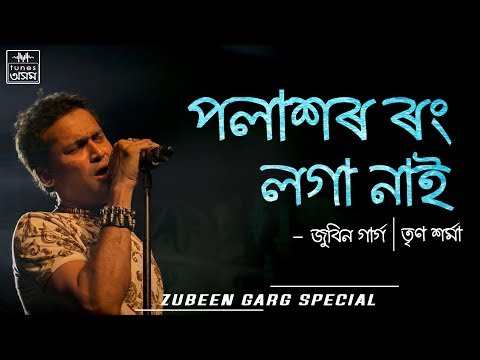 Polashor Rong Loga Naai ¦ Lyrical Video ¦ Runjhun ¦ Zubeen Garg ¦ Assamese Song ¦Tunes Assam
