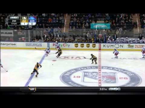 NHL 2014 12 08 Pittsburgh Penguins vs. New York Rangers