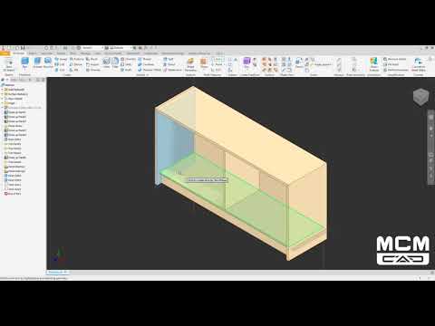 002 Woodwork for Autodesk Inventor - iFeature