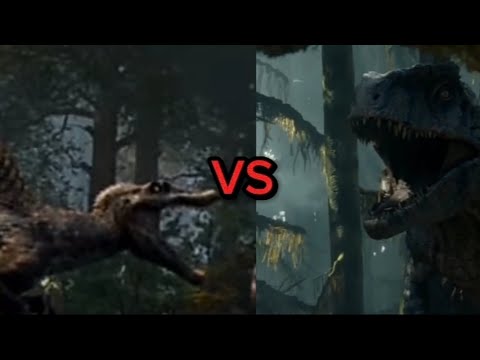 Spinosaurus jurassic world Camp cretaceous vs Giganotusaurus Zeb Jwd
