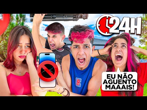 Passamos 24 HORAS SEM INTERNET *surtamos