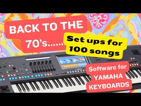 100 Legendary 1970s Songs – Up to 1000 Registrations on One USB