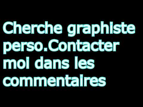 Cherche graphiste personnel !!!!!!!!!!