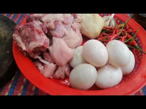 Yummy Cooking Braised Pork Trotters, Cooking Braise Pork Feet Bamboo Shoot Recipe, Eating Delicious
