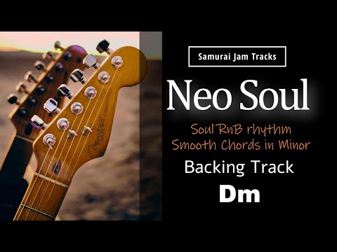 Neo Soul RnB Guitar Backing Track in D minor