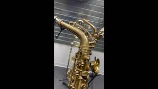 Video thumbnail for Buescher Aristocrat Professional Alto Sax by Agave Music AZ - Chris Moller