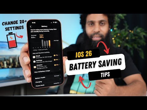 iOS 26 Battery Drain FIXED! 💪 Real Working Tips for All iPhones (Long-Term Battery Health)