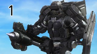 【地球防衛軍５】レンジャー厨が初めてフェンサーを使ってみた part1 オフHARD M1-4 実況プレイ
