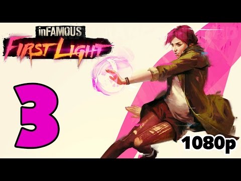 inFAMOUS First Light Walkthrough PART 3 [1080p] No Commentary TRUE-HD QUALITY