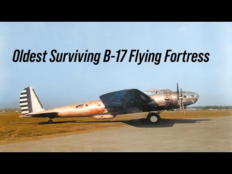Oldest Surviving  B-17D Flying Fortress With An Interesting History