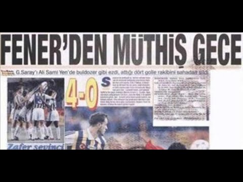 08.09.1996 I GALATASARAY 0-4 FENERBAHÇE (MAÇ ÖZETİ)
