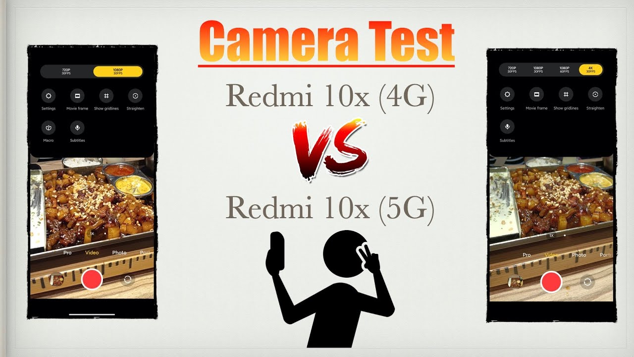 Redmi 10x 4G vs Redmi 10x 5G Camera Test