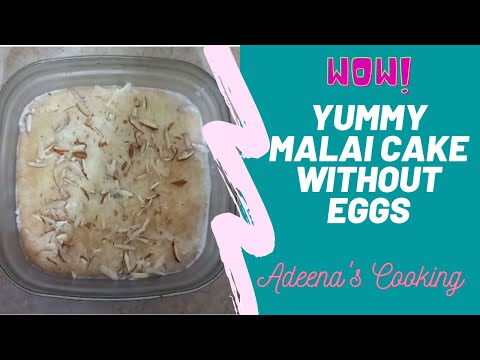 Yummy Malai Cake | No eggs cake | Very easy recipe Cake | Adeena's Cooking