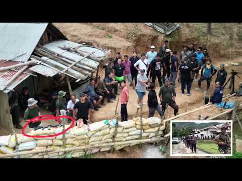 KUKI LIAR Lhing doungel won’t show you these so called kuki volunteers with ak47, m4, sniper etc