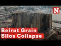 Beirut Grain Silos Collapse Days Before 2 Year Anniversary Of Explosion