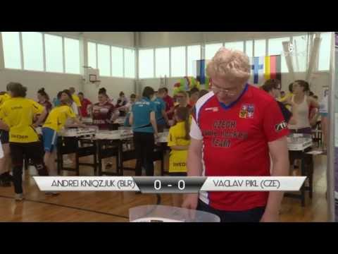 European Table Hockey Championship 2016: Andrei Kniaziuk (BLR) - Vaclav Pikl (CZE)