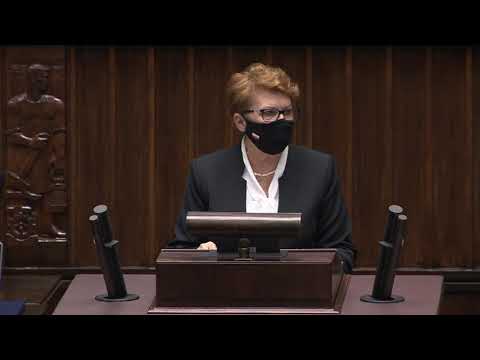 Teresa Wargocka przedstawia projekt zmiany Karty Nauczyciela