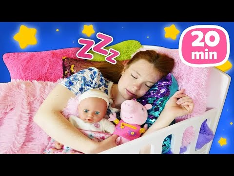 Irene und Baby Born im Puppen Kindergarten. Puppenvideo für Kinder. 2 Folgen am Stück