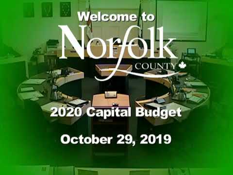 2020 Capital Budget - 2019-10-29 - Part 1 of 2