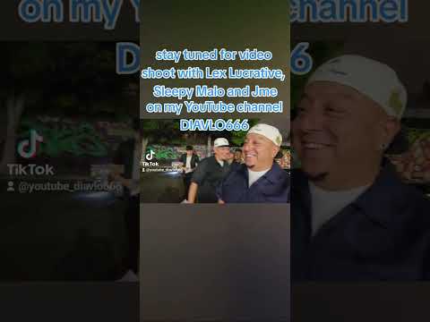 video shoot with lex lucrative, sleepy Malo and Jme