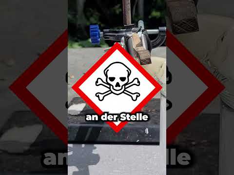 Gefährlichen weißen PHOSPHOR herstellen  #schule #experiment #chemie #wissenschaft #science