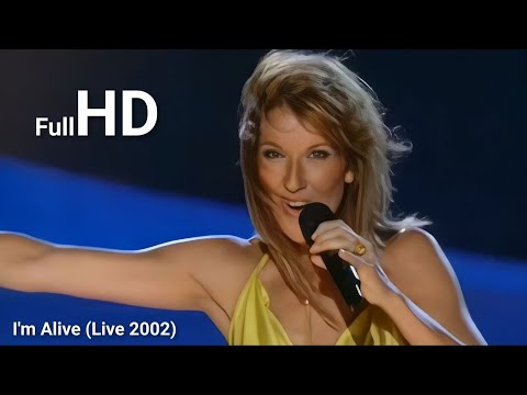[FULL HD] Céline Dion - I'm Alive (Live in Rock for the USA, 2002)
