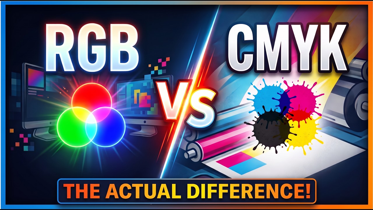 RGB vs CMYK: What's the Difference? (And Why Prints Look Dull)