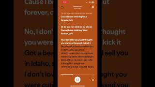 ~ thinking bout you ~ • frank ocean • *second verse* #shorts #frankocean #lyrics #lipsync
