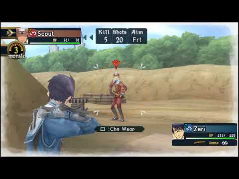 Valkyria Chronicles II - January: Drill Ground Skirmish (A rank 2 Turns)